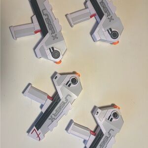 Gray and Orange Blasters